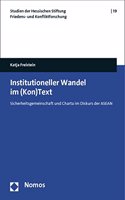 Institutioneller Wandel Im (Kon)Text