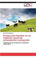 Producción familiar en un régimen social de acumulación excluyente