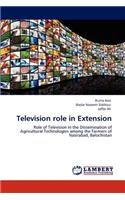 Television Role in Extension