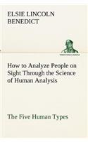 How to Analyze People on Sight Through the Science of Human Analysis