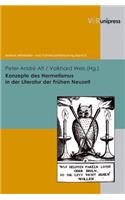 Konzepte Des Hermetismus in Der Literatur Der Fruhen Neuzeit