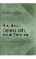 A native copper celt from Ontario