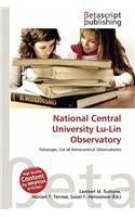 National Central University Lu-Lin Observatory: (English)