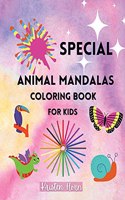 SPECIAL Animal Mandala Coloring Book For Kids