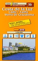 Cadiz - Huelva Tourist Map 1:150, 000
