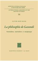 La Philosophie de Gassendi
