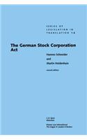 German Stock Corporation Act, Second Edition