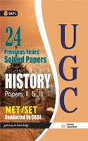 UGC NET/SET History Papers II and III (24 Solved Papers) 2016