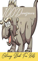 100Dinosaur Coloring Book For Kids