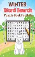 Winter Word Search Puzzle Book For Kids