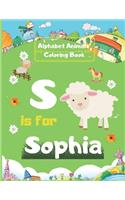 Alphabet Animals Coloring Book
