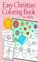 Easy Christian Coloring Book for Adults