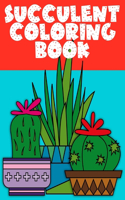 Succulent Coloring Book
