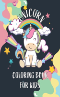 Unicorn coloring book for kids