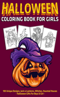 Halloween Coloring Book for Girls