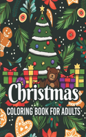 Christmas coloring book for adults: adult christmas coloring books Cute Holiday Designs and Relaxing Patterns