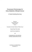 Developing Technologies for Early Detection of Breast Cancer: A Public Workshop Summary