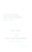 TI-83/84 Plus and TI-89 Manual