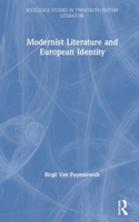 Modernist Literature and European Identity