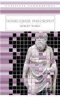 Doing Greek Philosophy