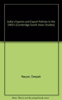 India's Exports and Export Policies in the 1960's