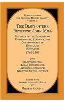 Diary of the Rev. John Mill