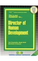 Director of Human Development: Passbooks Study Guide