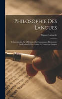 Philosophie Des Langues