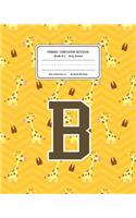 Primary Composition Notebook Grades K-2 Story Journal B