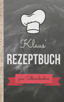 Klaus' Rezeptbuch zum Selberschreiben