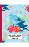 Home School Teacher Lesson Planner 2019-2020