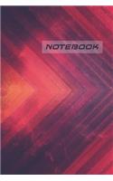 Space Motion Notebook: Medium Ruled 6x9 Journal For Sci-Fi Fans