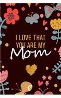 I Love That You Are My Mom