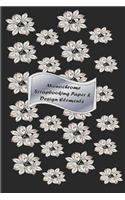 Monochrome Scrapbooking Paper & Design Elements