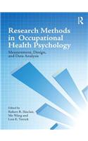 Research Methods in Occupational Health Psychology