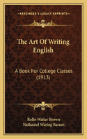 Art of Writing English