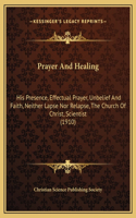 Prayer And Healing