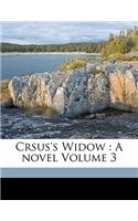 Crsus's Widow