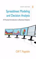 Mindtap Business Analytics, 1 Term (6 Months) Printed Access Card for Ragsdale's Spreadsheet Modeling & Decision Analysis, 8th Edition