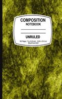 Unruled Composition Notebook