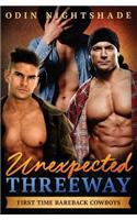 Unexpected Threeway: An MM Straight to Gay First Time Romance