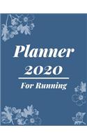 Planner 2020 for Running: Pretty Simple Planner - 2020 Planner (8.5&#8242; x 11&#8242; ), 128 pages