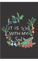 It is well with my soul