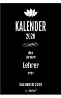 Kalender 2020 für Lehrer