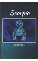 Scorpio Zodiac Journal