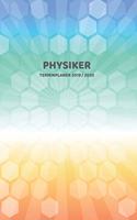 Physiker Terminplaner 2019 2020: Mein Planer von Juli bis Dezember 2020 in A5 Softcover - Perfekt für Schule, Studium oder Arbeit - Timer, To Do, Studenplan, Notizen - Bunte Rautenm