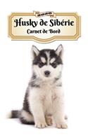 2020 Husky de Sibérie Carnet de Bord: Chiot ou Chien - 139 Pages - 12 Mois - Format A5 - Agenda - Journalier - Planificateur - Semainier Simple - Calendrier - Organizer