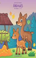Livro para Colorir de Animais para Crianças 1, 2 & 3: (123 Animais Para Crianças)