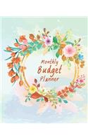 Monthly Budget Planner: Expense Tracker Notebook Monthly Budgeting Journal, 7.5" x 9.25", 150 Pages