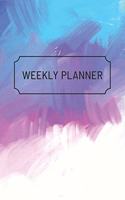 Weekly Planner: Undated, Original Business Style, Organize Notes, Ideas, Follow Up, Project Management, 6" x 9" - 110 Pages - Durable Soft Cover